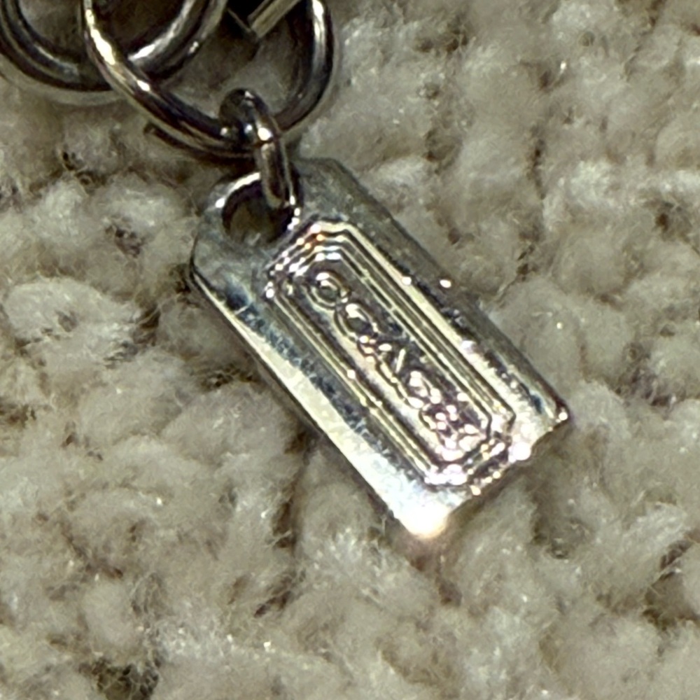 Coach Pink Crystal Cupcake Phone Charm - Picture 3 of 4